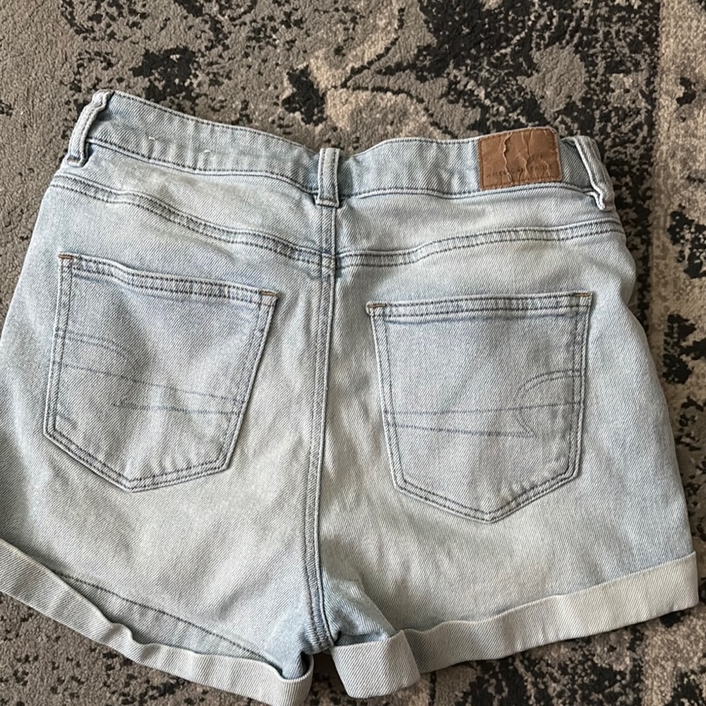 American Eagle Outfitters Light Blue Denim Shorts